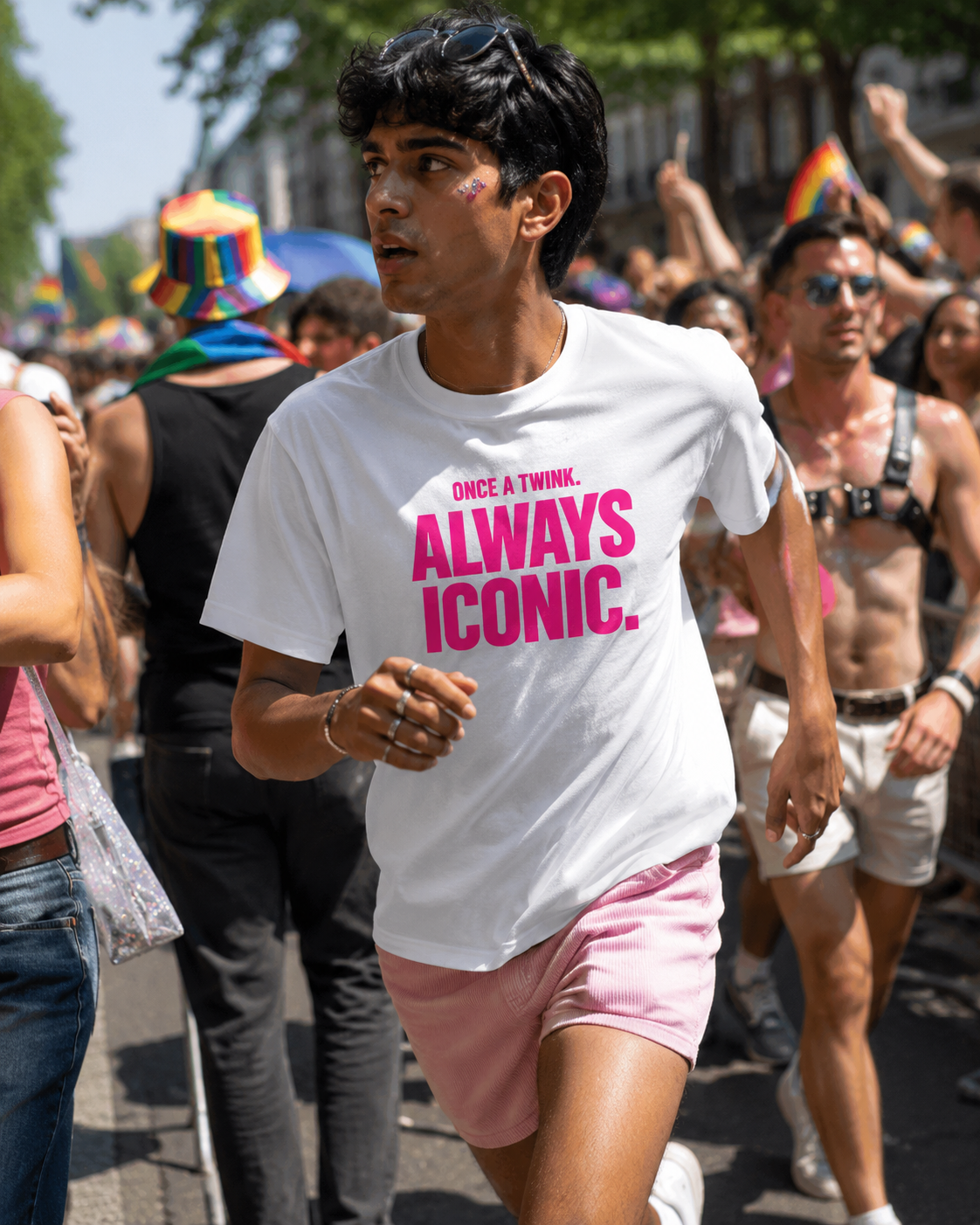 Once a Twink, Always Iconic — Front Graphic Tee