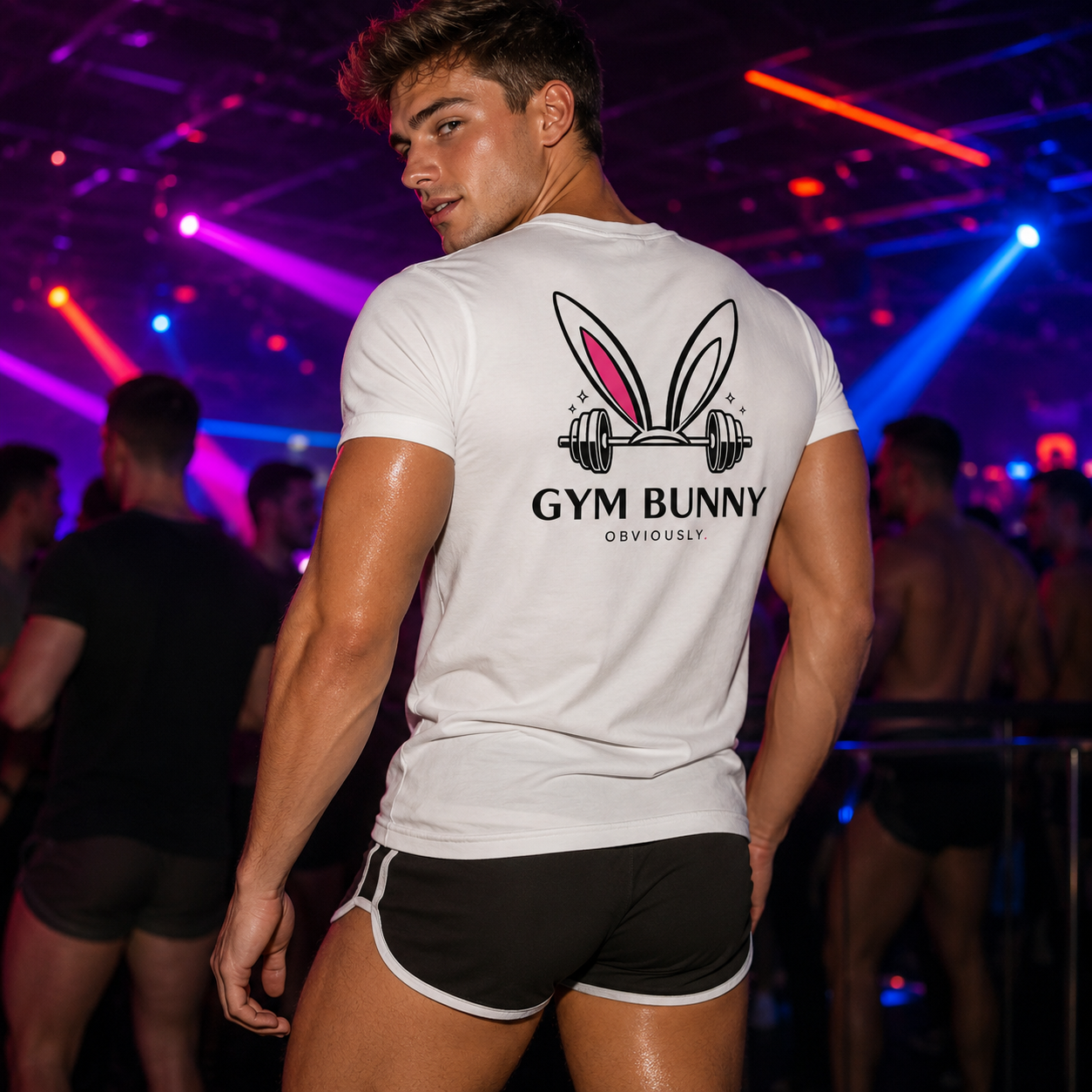 Gym Bunny — Back Graphic Tee