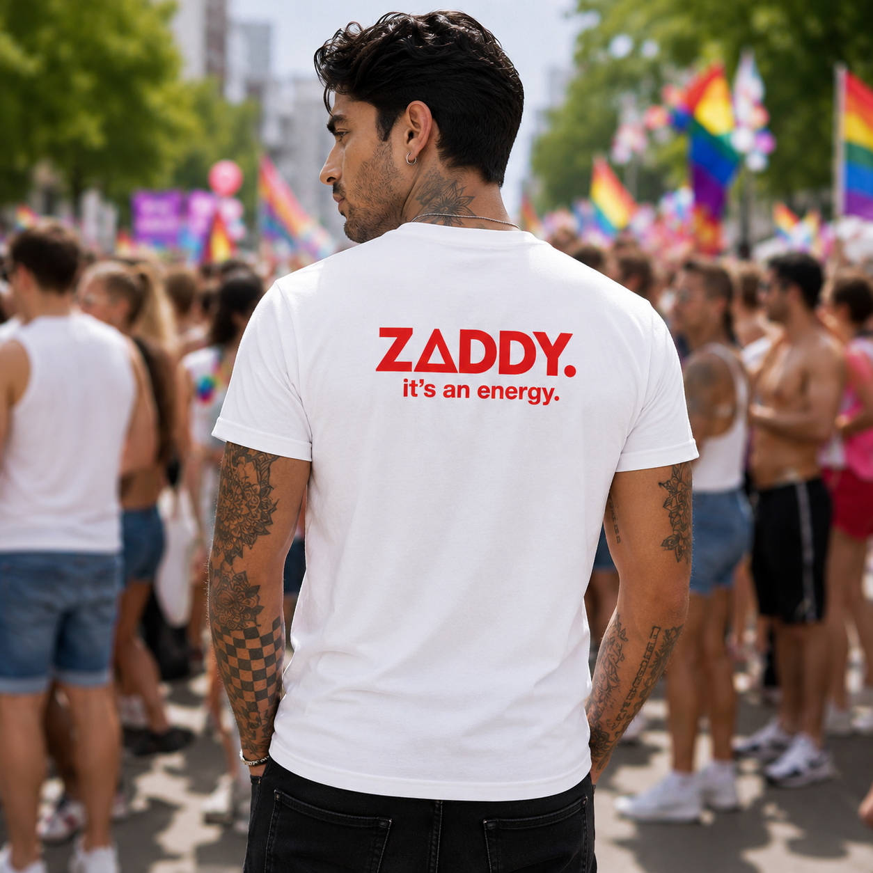 Zaddy. It's An Energy Tee